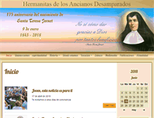 Tablet Screenshot of hermanitas.net
